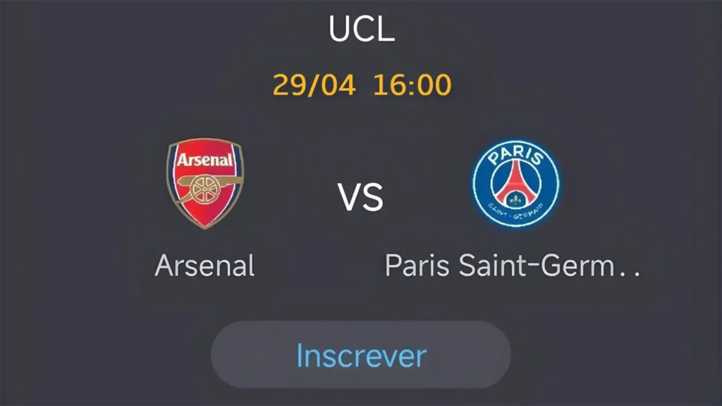 Arsenal x PSG